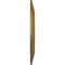 Ekena Millwork Adonis Ceiling Medallion (Fits Canopies up to 10 1/4"), Hnd-Painted Gold, 16 1/8"OD x 3 5/8"ID x 1"P CM16ADGLS - alternate 3